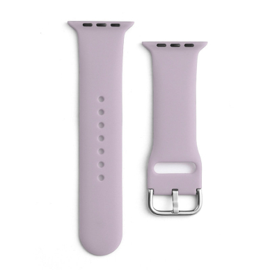 Apyrankė Silicone Strap APS 9/8/7/6/5/4/3/2 / SE (45/44 / 42mm) Violetinė