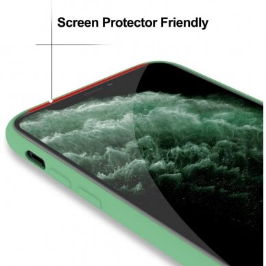 Silikonins Dėklas Dynamic Apple iPhone 15 Pro Max matcha žalias 1