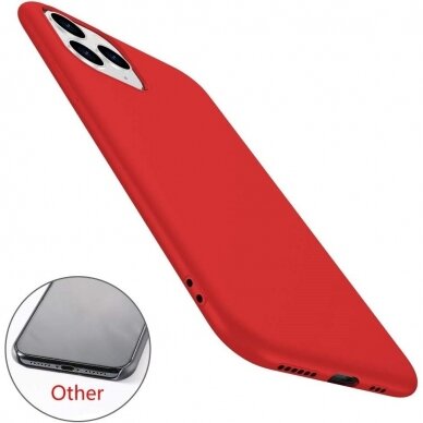 Silikonins Dėklas Dynamic Apple iPhone 15 raudonas 4