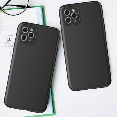 Dėklas Soft Case Huawei nova 10 SE thin silicone cover Juodas 4