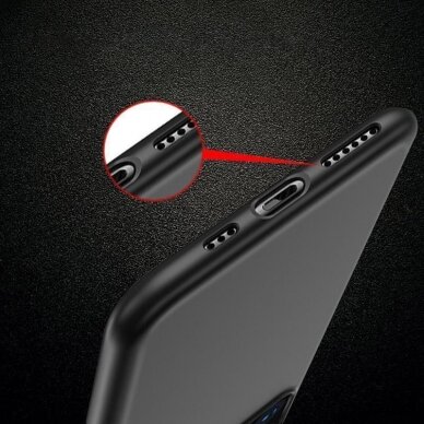 Dėklas Slim Case Xiaomi Redmi Note 12 Pro+ thin silicone cover Juodas 2