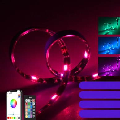 Sonoff L2-5M kit intelligent waterproof LED strip 5m RGB remote control Wi-Fi power supply 5