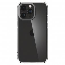 Dėklas Spigen CRYSTAL HYBRID IPHONE 15 PRO - Permatomas