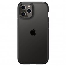 Aukštos Kokybės Dėklas Spigen Ultra Hybrid Iphone 12 Pro / Iphone 12 Matinis Juodas