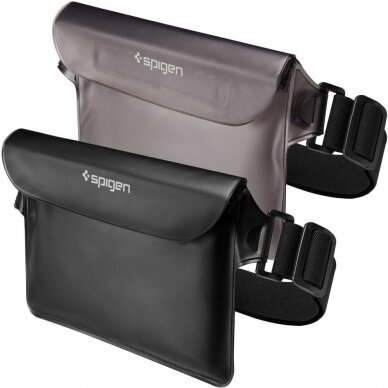 Spigen A620 UNIVERSAL WATERPROOF WAIST BAG 2-PACK Juodas 1