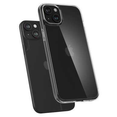 Dėklas Spigen Air Skin Hybrid, crystal clear - iPhone 15 Plus 4