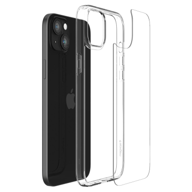 Dėklas Spigen Air Skin Hybrid, crystal clear - iPhone 15 Plus 6