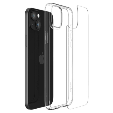 Dėklas Spigen AIRSKIN HYBRID IPHONE 15 CRYSTAL CLEAR 8