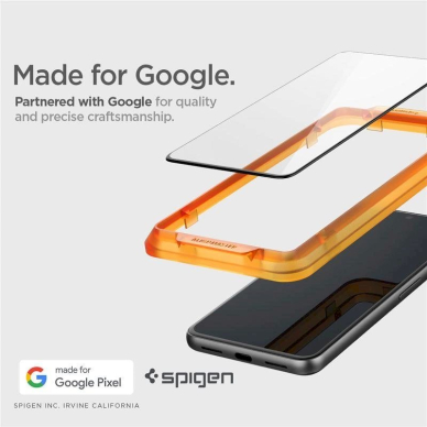 Ekrano Apsauga Spigen ALM Glas.tR tempered glass for Google Pixel 8 Pro - 2 pcs. - Permatomas 6