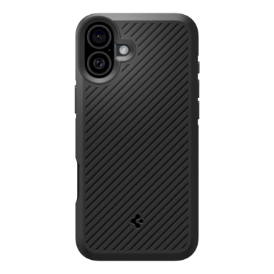 Spigen Core Armor, matinis juodas - iPhone 16 Plus