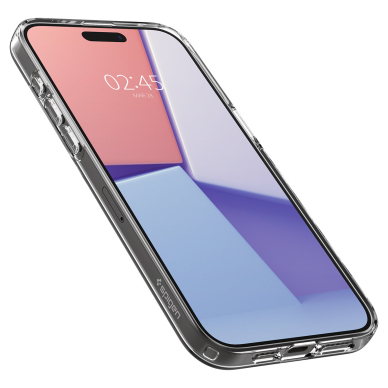 Dėklas Spigen Crystal Flex, crystal Skaidrus - iPhone 15 Pro Max 7