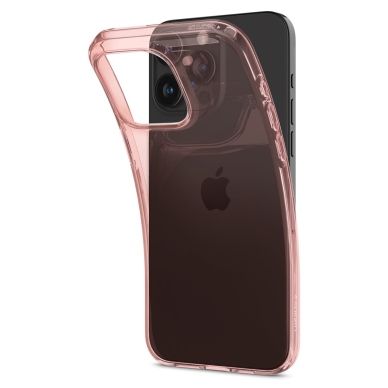 Dėklas Spigen Crystal Flex, rose crystal - iPhone 15 Pro Max 5