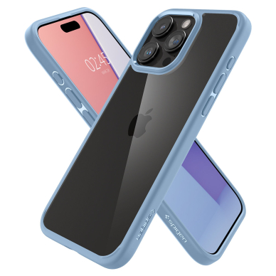 Dėklas Spigen Crystal Hybrid, sierra Mėlynas - iPhone 15 Pro Max 3