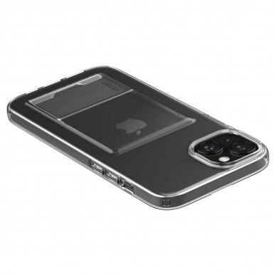 Dėklas Spigen Crystal Slot, crystal clear - iPhone 15 3
