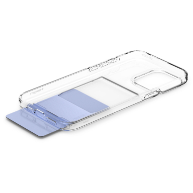 Dėklas Spigen Crystal Slot, crystal clear - iPhone 15 Pro Max 1