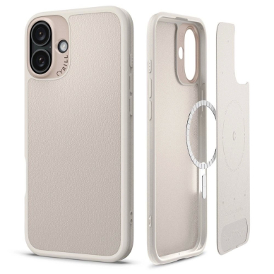 Spigen Cyrill Kajuk Mag iPhone 16 Dėklas - Beige