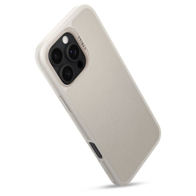 Spigen Cyrill Kajuk MagSafe iPhone 16 Pro Max Dėklas - Beige 4