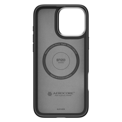 Spigen Enzo Aramid Mag Dėklas MagSafeiPhone 16 Pro - Juodas /Pilkas 3