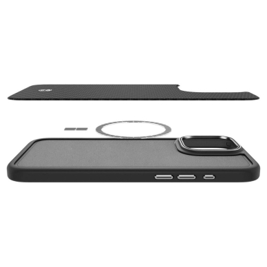 Spigen Enzo Aramid Mag Dėklas MagSafeiPhone 16 Pro Max - Juodas /Pilkas 7