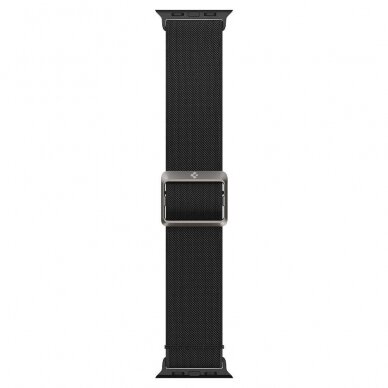 Spigen Fit Lite dirželis Apple Watch 2/3/4/5/6/Se (42/44mm) Juodas 5