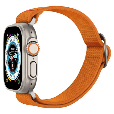 Apyrankė Spigen FIT LITE ULTRA Apple Watch 4 / 5 / 6 / 7 / 8 / 9 / SE / ULTRA (42 / 44 / 45 / 49 MM) Oranžinė 8