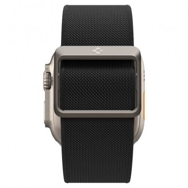 Apyrankė Spigen Fit Lite Ultra Fabric Apple Watch 2/3/4/5/6/7/8/9/SE/Ultra (44/45/49mm) - Juoda 3