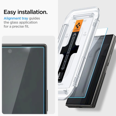 Spigen Glas.tR EZ Fit Apsauginis stiklas Samsung Galaxy Z Fold 6 - 2 pcs. 9