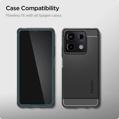 Spigen Glas.tR Slim Apsauginis stiklas Xiaomi Redmi Note 13 5G - 2 pcs. 9