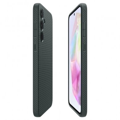 Dėklas Spigen Liquid Air case for Samsung Galaxy A35 5G - Žalias 6