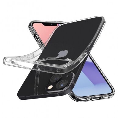 Dėklas Spigen Liquid Crystal iPhone 13 mini permatomas 7