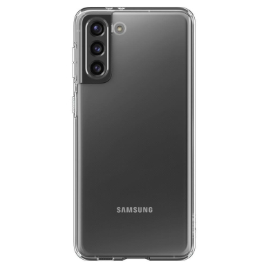 Aukštos kokybės dėklas Spigen Liquid Crystal Galaxy S21 Crystal Skaidrus 1