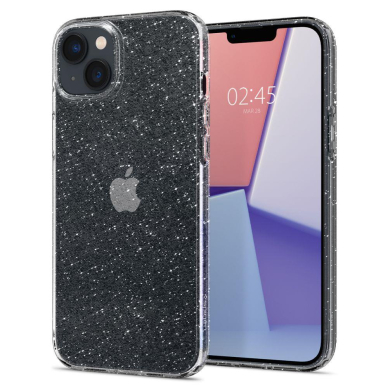 Dėklas Spigen LIQUID CRYSTAL IPHONE 14 Plus Skaidrus su blizgučiais