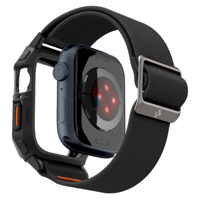 Spigen Lite Fit Pro Dėklasstrap Apple Watch 4 / 5 / 6 / 7 / 8 / 9 / SE (44 / 45 mm) - matte Juodas 2