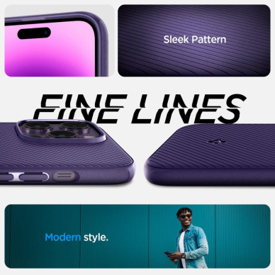 Dėklas Spigen MAG ARMOR IPHONE 14 PRO MAX Violetinis 10