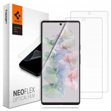 Akcija! Ekrano apsauga Spigen Neo Flex Hydrogel film for Google Pixel 7 Pro 2vnt.