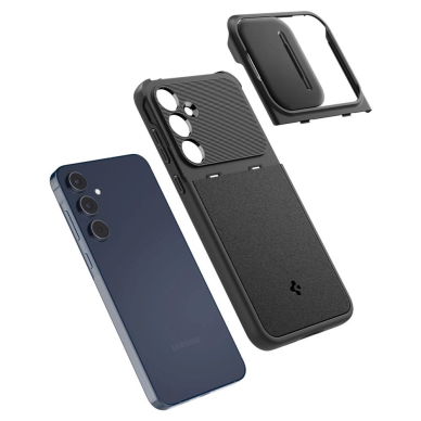 Spigen Optik Armor Dėklas Samsung Galaxy A55 5G - Juodas 10