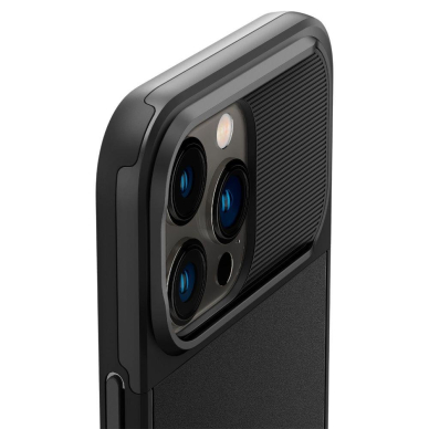 Dėklas Spigen OPTIK ARMOR MAG MAGSAFE IPHONE 14 PRO Juodas 9