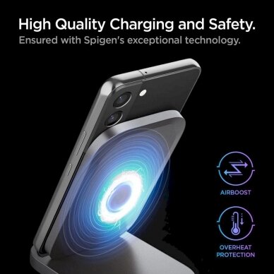 Spigen PF2102 ARCFIELD WIRELESS CHARGER 15W BLACK 16