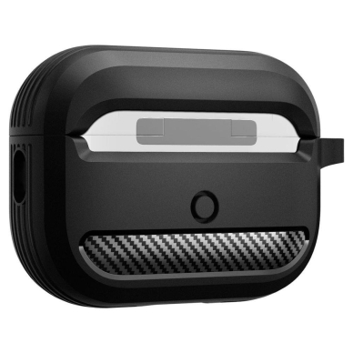 Dėklas Spigen RUGGED ARMOR Apple AIRPODS PRO 1 / 2 Juodas 7