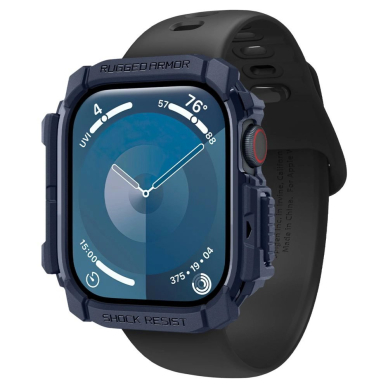 Spigen Rugged Armor Dėklas Apple Watch 10 46mm - Navy Mėlynas 1