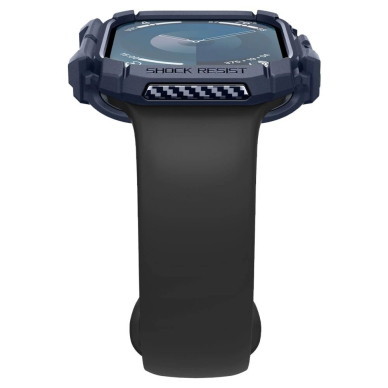 Spigen Rugged Armor Dėklas Apple Watch 10 46mm - Navy Mėlynas 5