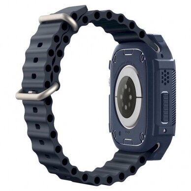 Spigen Rugged Armor Dėklas Apple Watch Ultra 1 / 2 (49 mm) - navy blue 16