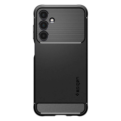 Dėklas Spigen Rugged Armor case for Samsung Galaxy A25 5G - Matinis Juodas