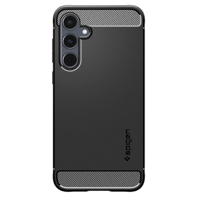 Akcija! Dėklas Spigen Rugged Armor case for Samsung Galaxy A55 5G - Juodas 1