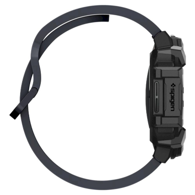 Spigen Rugged Armor Dėklas Samsung Galaxy Watch 7 (44mm) - matinis juodas 3