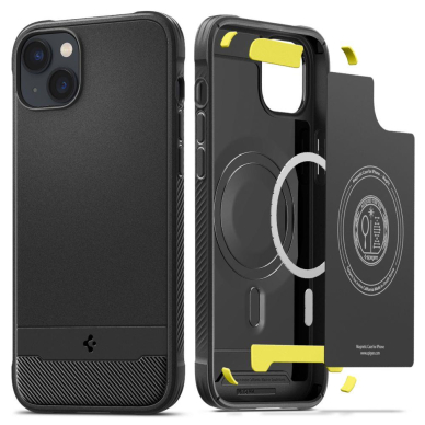 Dėklas Spigen RUGGED ARMOR IPHONE 14 Juodas