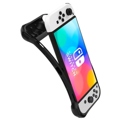 Dėklas SPIGEN RUGGED ARMOR NINTENDO SWITCH OLED MATTE Juodas 10