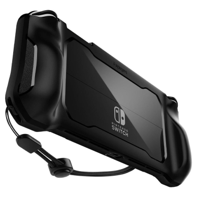 Dėklas SPIGEN RUGGED ARMOR NINTENDO SWITCH OLED MATTE Juodas 11