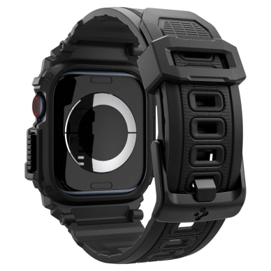 Spigen Rugged Armor Pro Apple Watch 10 (42mm) Strap Dėklas - Juodas 1