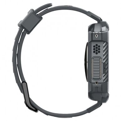 Spigen Rugged Armor Pro Dėklas Apple Watch Ultra 1/2 (49 mm) - tamsiai pilkas 1